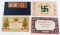 WWII THIRD REICH GERMAN SWASTIKA POSTCARDS