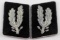 GERMAN THIRD REICH SS COLONEL COLLAR TABS