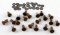 WWII GERMAN THIRD REICH HELMET RIVETS & WASHERS