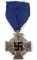 WWII THIRD REICH GERMAN 25 YEAR SERVICE MEDAL