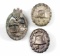 SILVER WOUND BADGE SILVER PANZER  SILVER WWI WOUND