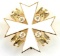 GERMAN WWII THIRD REICH ORDER OF EAGLE BADGE