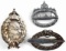 GERMAN WWI IMPERIAL U BOAT ZEPPELIN BADGE LOT OF 3