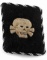 WWII GERMAN THIRD REICH SS TOTENKOPF COLLAR TAB