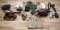 WWII GEAR LOT SAM BROWNE WEB GEAR BAG HOLSTER