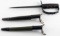 LANDERS FRARY AND CLARK TRENCH KNIFE W 2 SCABBARDS