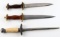 2 WWII GERMAN THIRD REICH SA AND HEER DAGGER LOT