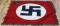 WWII GERMAN SS BATTALION FLAG CITY OF FRANKENSTEIN