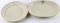 2 WWII THIRD REICH GERMAN PORCELAIN PLATTERS LOT