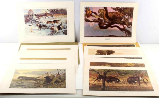 KUHN REMINGTON COLLECTION GREAT GAME HUNTING DOGS
