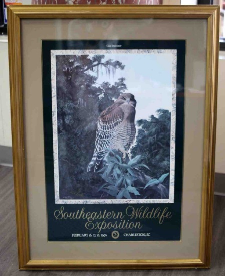 SOUTHEASTERN WILDLIFE EXPO ADVERTISING ART PRINT