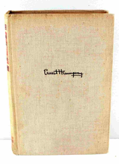 FIRST EDITION HEMINGWAY FOR WHOM THE BELL TOLLS