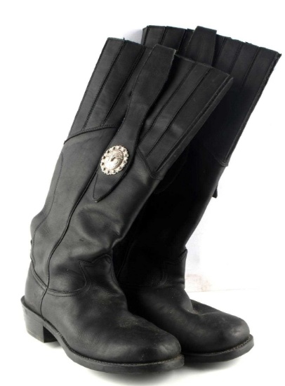 DURANGO LEATHER MULE EAR BOOTS MENS SIZE 9 EE
