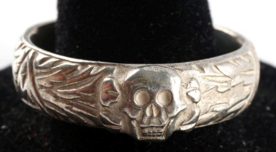 GERMAN THIRD REICH SS HONOR RING HIMMLER SIGNATURE