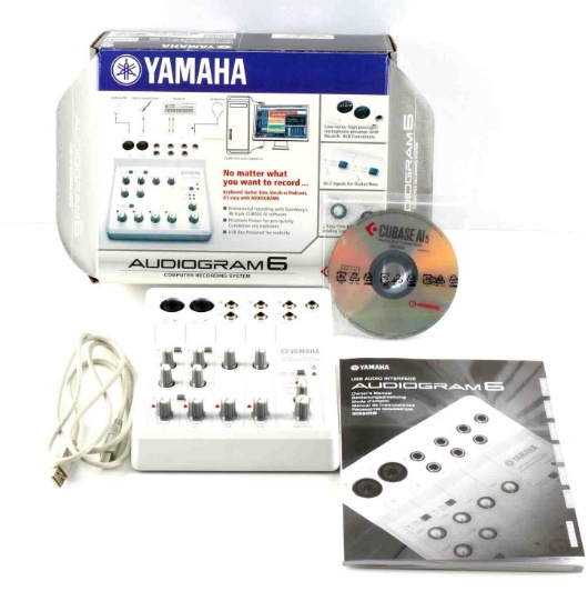 YAMAHA  AUDIOGRAM 6 USB AUDIO INTERFACE