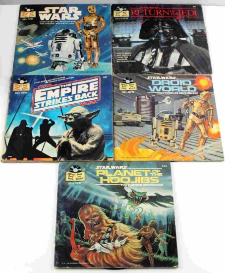 5 STAR WARS STORY, MUSIC, AND PHOTOS RECORDS