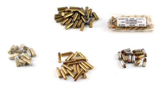 153 ROUNDS LOOSE AMMUNITION 45 ACP 357 45 COLT