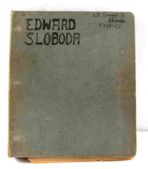 WWII BINDER OF TRAINING INTELLIGENCE REPORTS