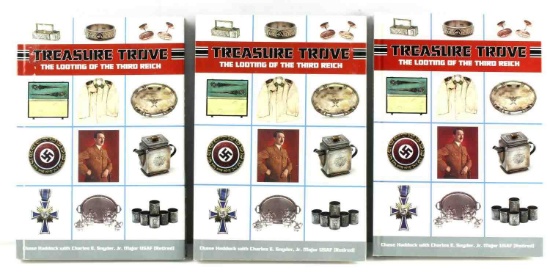 3 TREASURE TROVE LOOTING OF THE THIRD REICH BOOKS