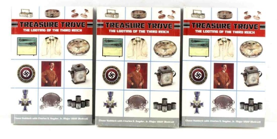 LOT OF 3 TREASURE TROVE LOOTING OF THE THIRD REICH