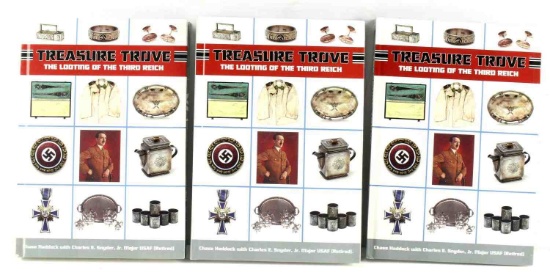 LOT OF 3 TREASURE TROVE LOOTING OF THE THIRD REICH