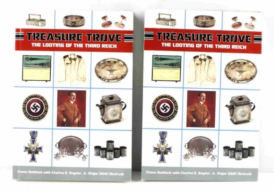 LOT OF 2 TREASURE TROVE LOOTING OF THE THIRD REICH