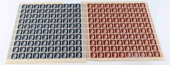 WWII GERMAN THIRD REICH ADOLF HITLER STAMP LOT