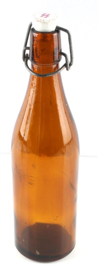 WWII GERMAN THIRD REICH SS EIGENTUM BEER BOTTLE