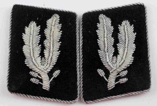 GERMAN THIRD REICH SS COLONEL COLLAR TABS