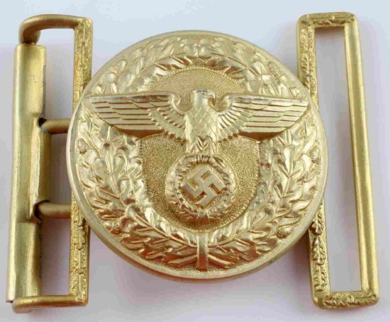 NSDAP THIRD REICH PARADE LEADER BELT BUCKLE