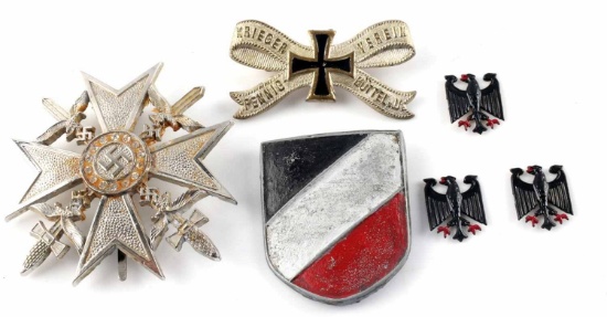 WWII THIRD REICH GERMAN INSIGNIA LOT SPANISH CROSS