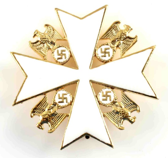 GERMAN WWII THIRD REICH ORDER OF EAGLE BADGE