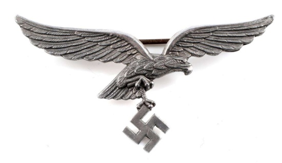 WWII GERMAN LUFTWAFFE SUMMER PIN BACK FOR UNIFORM