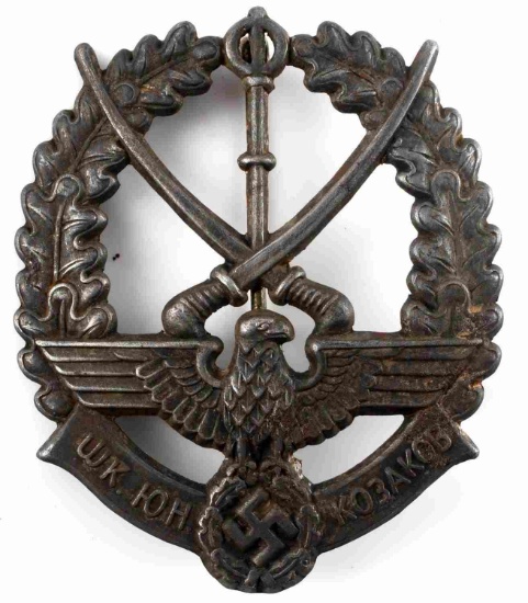 WWII GERMAN THIRD REICH YOUNG COSSACK BADGE