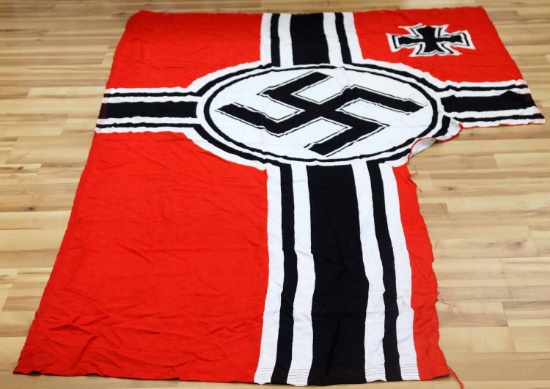 WWII THIRD REICH GERMAN KRIEGSMARINE FLAG