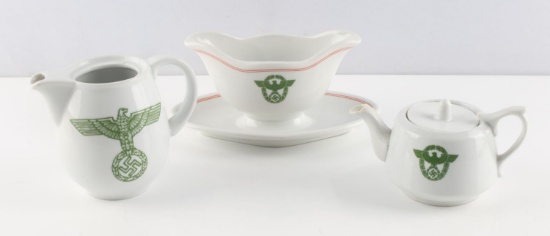 WWII THIRD REICH GERMAN PORCELAIN GRAVY CREAMER
