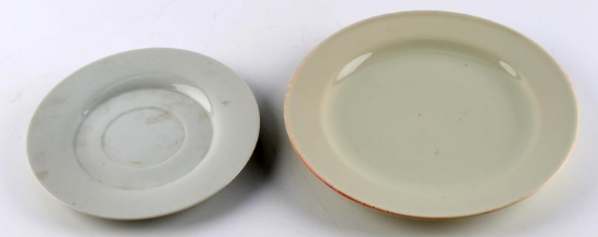 WWII THIRD REICH GERMAN PORCELAIN PLATE & SAUCER