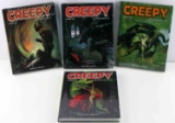 CREEPY HARDCOVER COMIC BOOK NEW ARCHIVE LOT OF 4