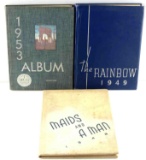 3 VINTAGE GEORGIA  HS & COLLEGE YEARBOOK LOT