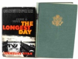 2 ANTIQUE WORLD WAR II FIRST EDITION BOOKS D DAY