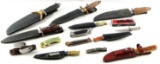 ASSORTED VINTAGE FOLDING KNIFE DAGGER LOT OF 15