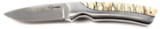 R KACSUR ALASKA CUSTOM KNIFE STEEL BONE GRIP
