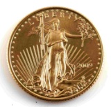 2009 GOLD 1/10 OZ AMERICAN EAGLE BU COIN