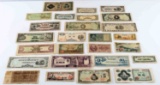 LOT OF WORLD BANK NOTES AXIS MONEY JAPAN GERMANY