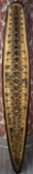 MOUNTED EASTERN DIAMOND BACK RATTLE SNAKE SKIN