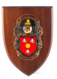 BENNETT COAT OF ARMS FAMILY CREST HERITAGE PLAQUE
