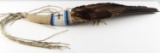 NATIVE AMERICAN CEREMONIAL FEATHER SMUDGE FAN WAND