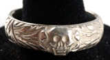 GERMAN THIRD REICH SS HONOR RING HIMMLER SIGNATURE