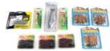 LOT OF ASSORTED FISHING LURES AND SWIM BAIT NEW