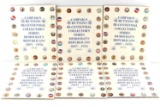 LOT OF 6 CAMPAIGN BUTTON SETS FROM 1897 TO 1976